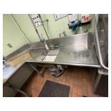 AUTOMATIC DISH WASHING STATION W/SINK AND DISPOSAL STILL IN USE