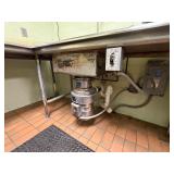 AUTOMATIC DISH WASHING STATION W/SINK AND DISPOSAL STILL IN USE