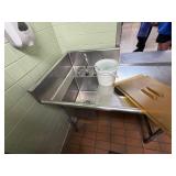 AUTOMATIC DISH WASHING STATION W/SINK AND DISPOSAL STILL IN USE