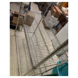 LARGE METAL SHELVING STORAGE RACKS