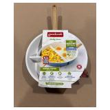Good Cook 12" Ceramic Skillet (Blue/White)