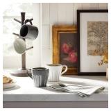 Hearth & Hand Wooden Mug Tree 6-Hook Stand