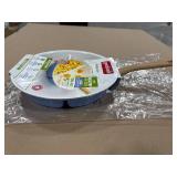 Good Cook 12" Ceramic Skillet (Blue/White)