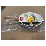 Good Cook 12" Ceramic Skillet (Blue/White)