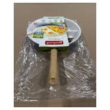 Good Cook 12" Ceramic Skillet (Blue/White)