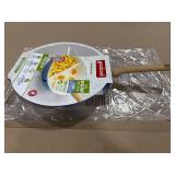 Good Cook 12" Ceramic Skillet (Blue/White)