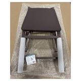 Peakform Wood Ladder Back Folding Chair Brown