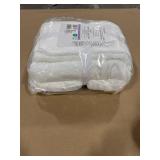 HygroCotton White 6-Piece Bath Towel Set