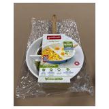 Good Cook 12" Ceramic Skillet (Blue/White)