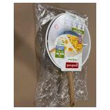 Good Cook 12" Ceramic Skillet (Blue/White)