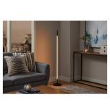 Calero 50 in. Black Floor Lamp LED