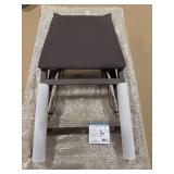 Peakform Wood Ladder Back Folding Chair Brown