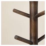 Hearth & Hand Wooden Mug Tree 6-Hook Stand