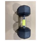 Hex Dumbbell 35lbs Black - All in Motion