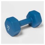 Neoprene Dumbbell 20lbs Blue - All In Motion