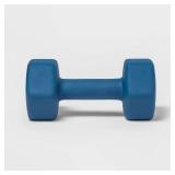 Neoprene Dumbbell 20lbs Blue - All In Motion
