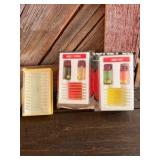 Vintage Prepared Microscope Slide Collection – Biology / Insect / Bacteria / Sea Life Specimens - See Photos.