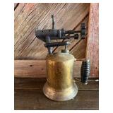 Vintage Brass Handheld Blow Torch / Gas Pressure Torch – Antique Industrial Tool Decor