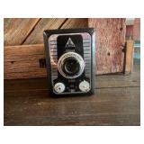 Vintage Tower Deluxe Flash 120 Film Camera Bakelite Style Collectible