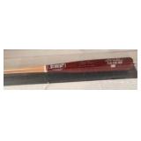 Baseball Bat  signed by Justin Morneau - 2006 AL MVP title and stats