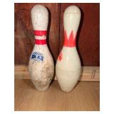 Vintage Bowling Pins – Brunswick Big Max & Decorative Geometric Pin