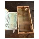 Vintage Prepared Microscope Slide Collection – Biology / Insect / Bacteria / Sea Life Specimens - See Photos.