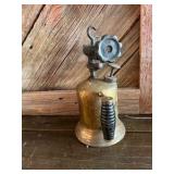Vintage Brass Handheld Blow Torch / Gas Pressure Torch – Antique Industrial Tool Decor