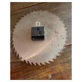Craftsman Circular Saw Blade Wall Clock – Sears Roebuck Tool Shop Décor.