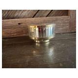 Vintage Mirrored Wind-Up Music Box w/ 24K Gold Sticker