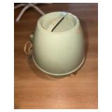General Electric portable professional bonnet hair dryer, likely from the 1960s or 1970s