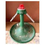 Vintage Rain King Automatic Metal Lawn Sprinkler – Mid Century Yard Garden Sprayer