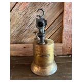 Vintage Brass Handheld Blow Torch / Gas Pressure Torch – Antique Industrial Tool Decor