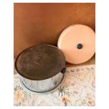 Retro Pink Aluminum Cake Keeper / Pie Carrier – Mid Century Kitchenware