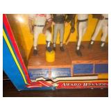 Kenner Starting Lineup 1990 Award Winners Limited Edition 6-figure set featuring MLB players including Barry Bonds and Rickey Henderson
