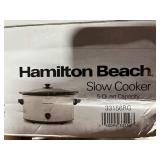Hamilton Beach Slow Cooker 5 Quart Capacity - Model 33156RG - Open Box
