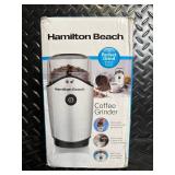 Hamilton Beach 80350G Coffee Grinder - Open Box, Not Sealed