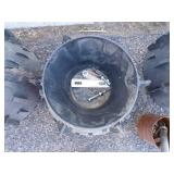 4 Mud Wheels for 4 wheeler with mounting tool