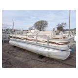 1998 Premier Pontoon with 45 HP Honda 4 Stroke