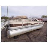 1998 Premier Pontoon with 45 HP Honda 4 Stroke