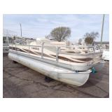 1998 Premier Pontoon with 45 HP Honda 4 Stroke