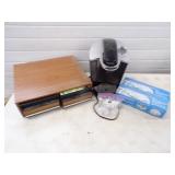 Keurig Coffee Maker, VHS Tapes with case, 2 Helping Handles