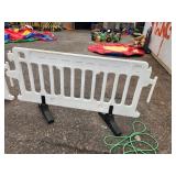ULINE - Crowd Control Barrier - 79 x 40", White X 4 PIECES
