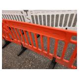 ULINE - Crowd Control Barrier - 79 x 40", Orange X 4 PIECES
