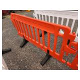 ULINE - Crowd Control Barrier - 79 x 40", Orange X 4 PIECES
