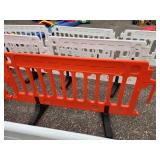 ULINE - Crowd Control Barrier - 79 x 40", Orange X 4 PIECES