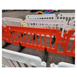 ULINE - Crowd Control Barrier - 79 x 40", Orange X 4 PIECES