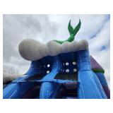 14 X 40 Rapids Dual Lane Water Slide Bounce House 5 in 1 Combo