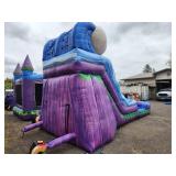 16 Ft Front Entry Water Slide With Pool
