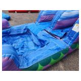 16 Ft Front Entry Water Slide With Pool