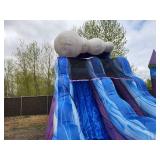 16 Ft Front Entry Water Slide With Pool